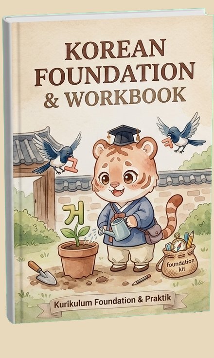 Cover buku Korean Foundation & Workbook Dodam Korean
